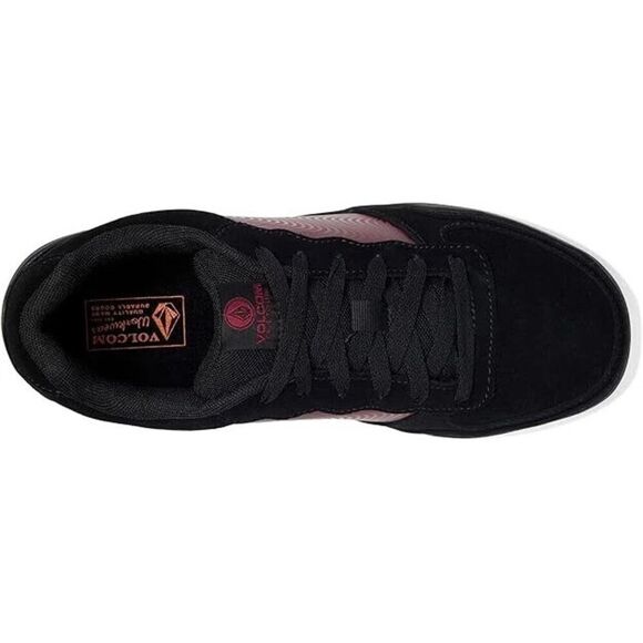 Volcom Hybrid SD VM30353F Women's 7.5 Black Plum Leather Comp Toe Shoes ZPO3048 - Picture 10 of 12